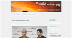 Desktop Screenshot of climateconversation.wordshine.co.nz